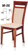 Dřevěná židle M56
