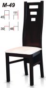 Dřevěná židle M49