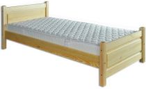 Dřevěná postel 129 jednolůžko z borovice