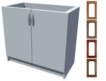 Rustikální dřezová kuchyňská skříňka Bolero 90 cm