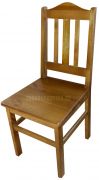Celodřevěná židle KT101 masiv borovice