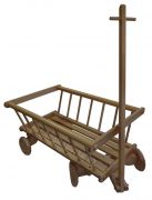 Dřevěný vozík pro děti AD261