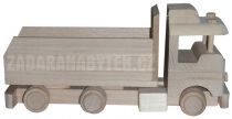 Dřevěná hračka náklaďák AD106