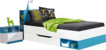 Dětská postel s úložným prostorem Meblar Mobi MO18