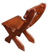 Zahradní židle MO230 ze smrkového dřeva
