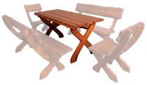 Zahradní stůl MO230 z kvalitního smrkového dřeva šířka 150 cm