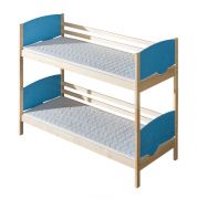Dřevěný postele z borovice