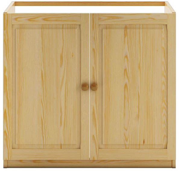 Dřevěná spodní skříňka do kuchyně KW112