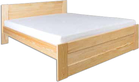 Dřevěná postel 102 z borovice 120 cm