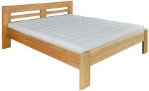 Dřevěná manželská postel z bukového dřeva 160 cm