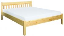 Dřevěná postel z borovice LK116 výběr šířky 120 - 180 cm
