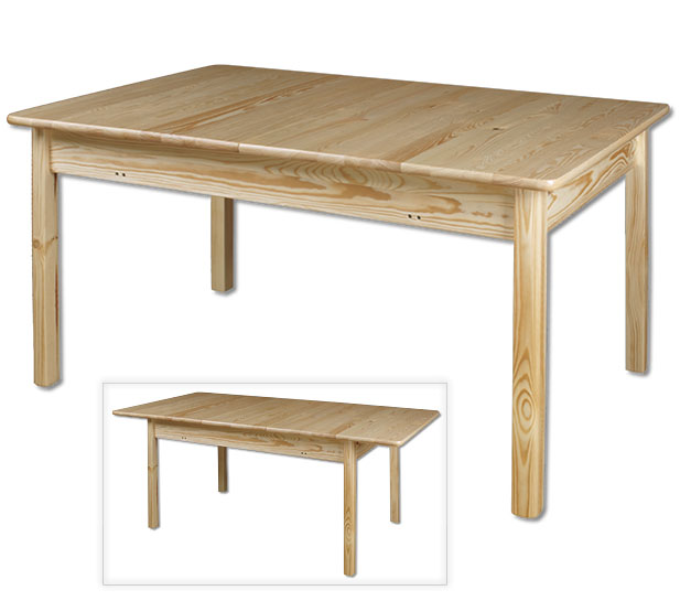 Dřevěný rozkládací stůl ST102 masiv borovice