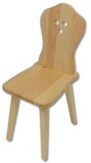 Selská židle KT110 masiv borovice