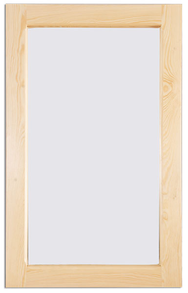 Dřevěné zrcadlo na zeď LA114