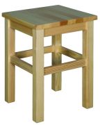 Dřevěná stolička vysoká 45 cm masiv borovice