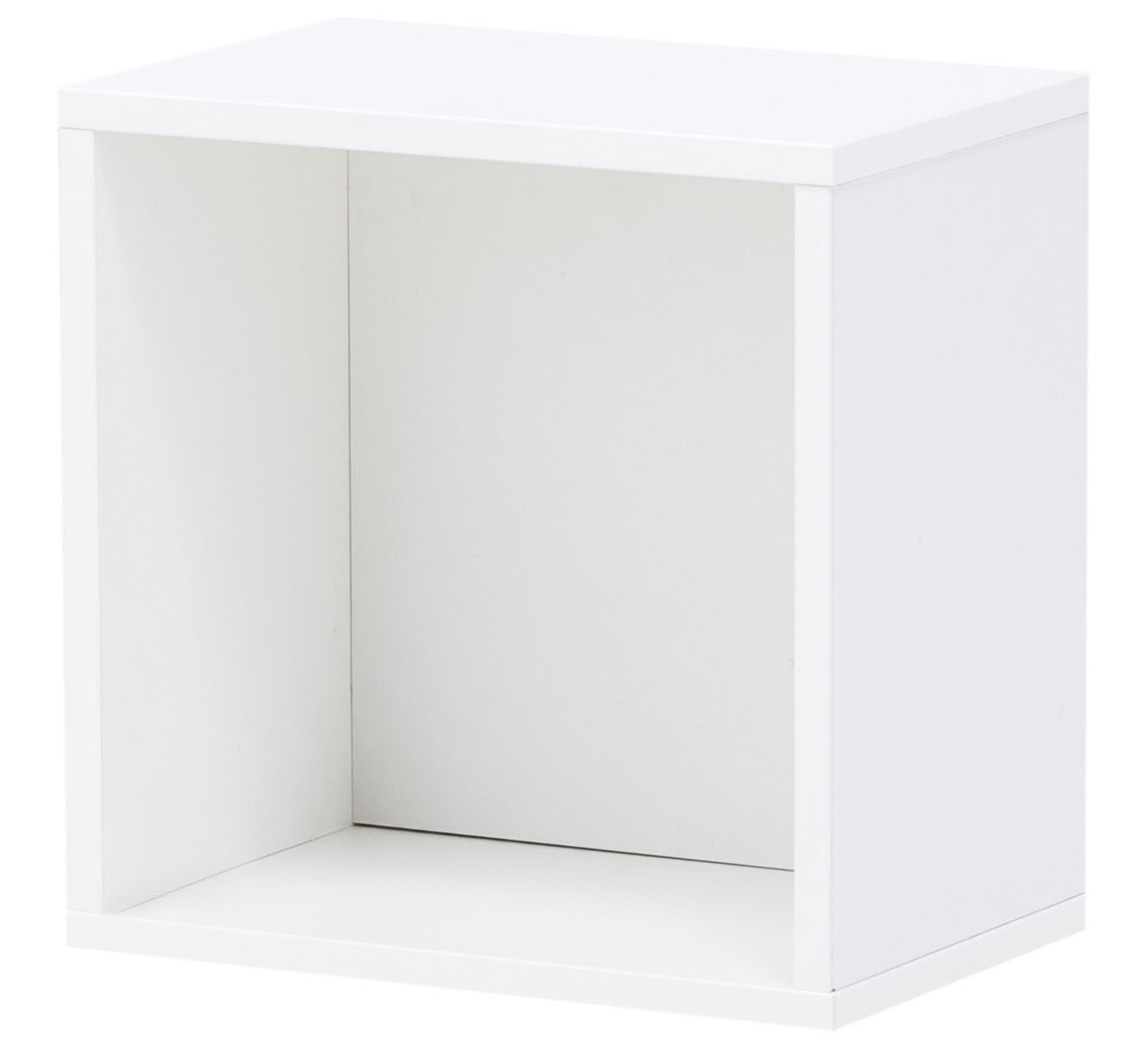 Bílá závěsná skříňka na zeď Remax 15 35 cm