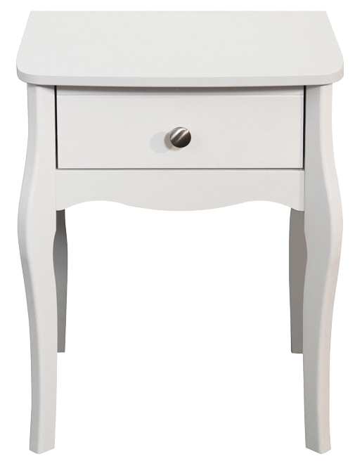 Noční stolek v romantickém stylu Baroque 001 extra white
