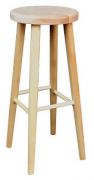 Barová židle z bukového dřeva výška 70 cm