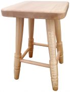Stolička z bukového dřeva výška 45 cm