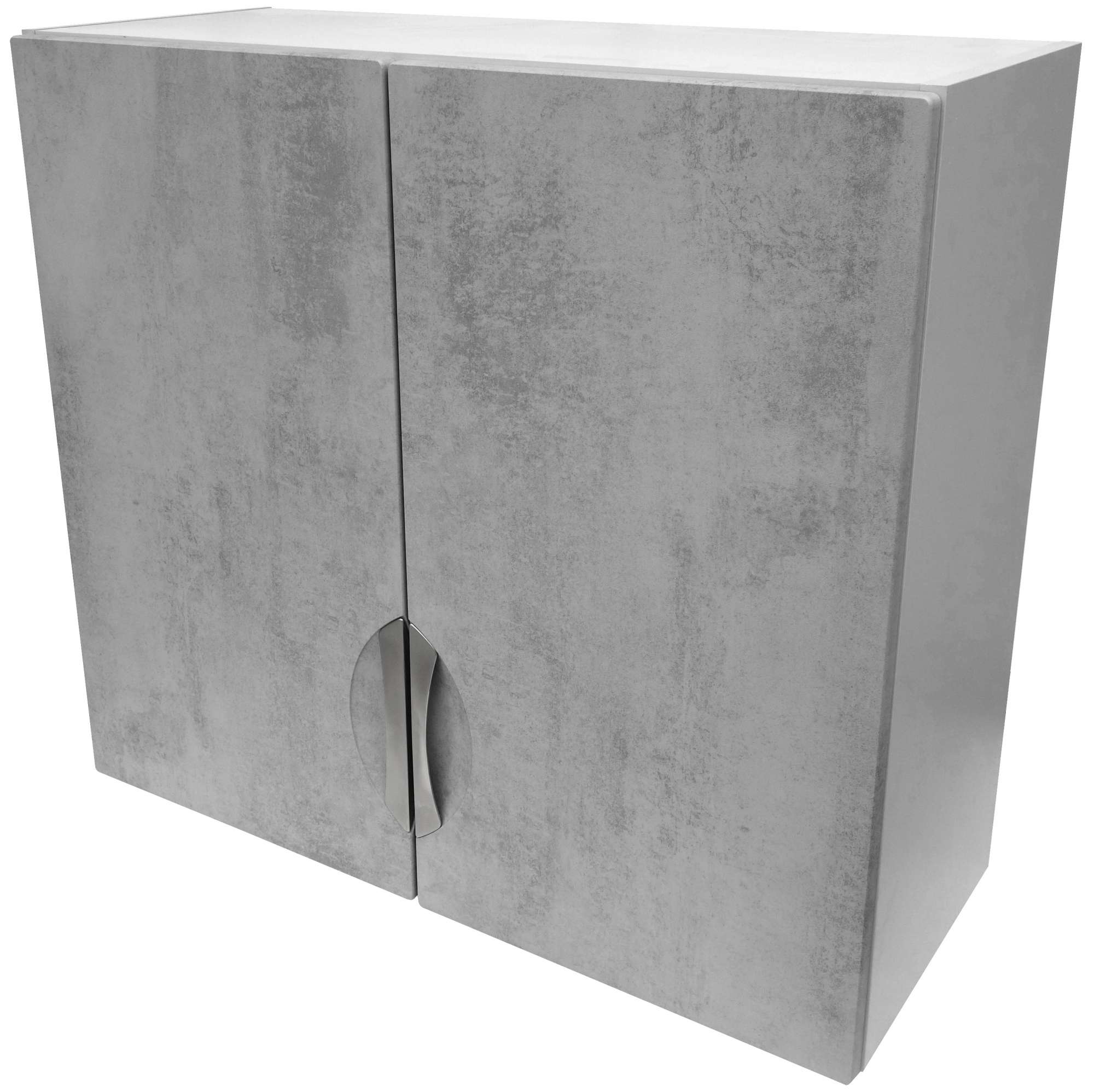 Kuchyňská skříňka horní 80 cm barva beton korpus šedý