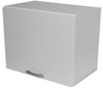 Bílá výklopná skříňka 50 cm