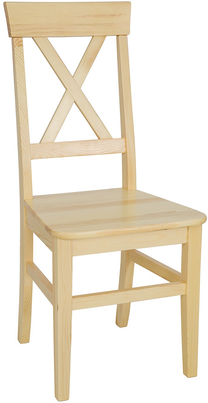 Klasická dřevěná židle z borovice KT107