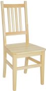 Dřevěná židle z borovice KT108