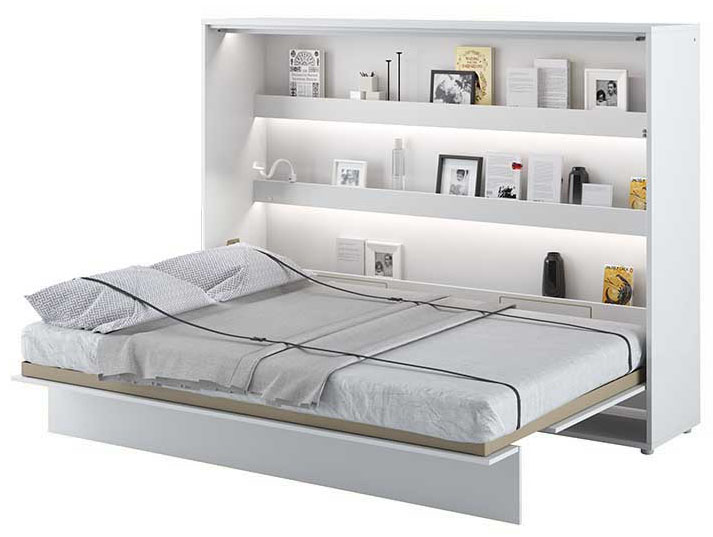 Výklopná postel Bed concept 04 s exkluzivními systémy pro matraci 140 x 200 cm