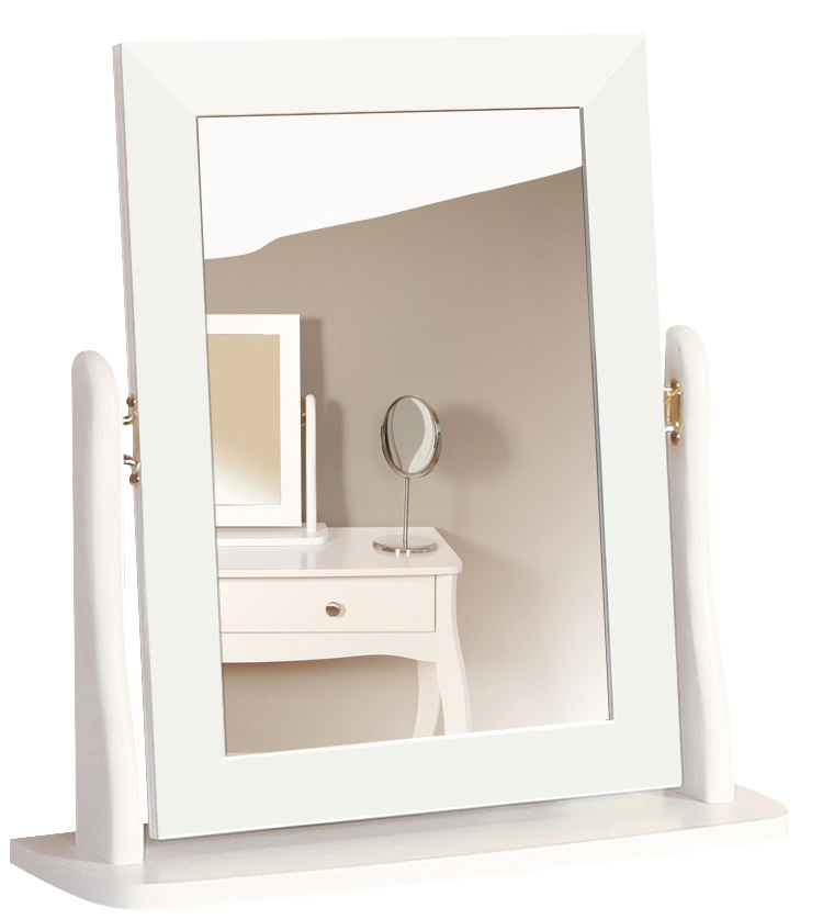 Toaletní zrcadlo v romantickém stylu Baroque 678 extra white
