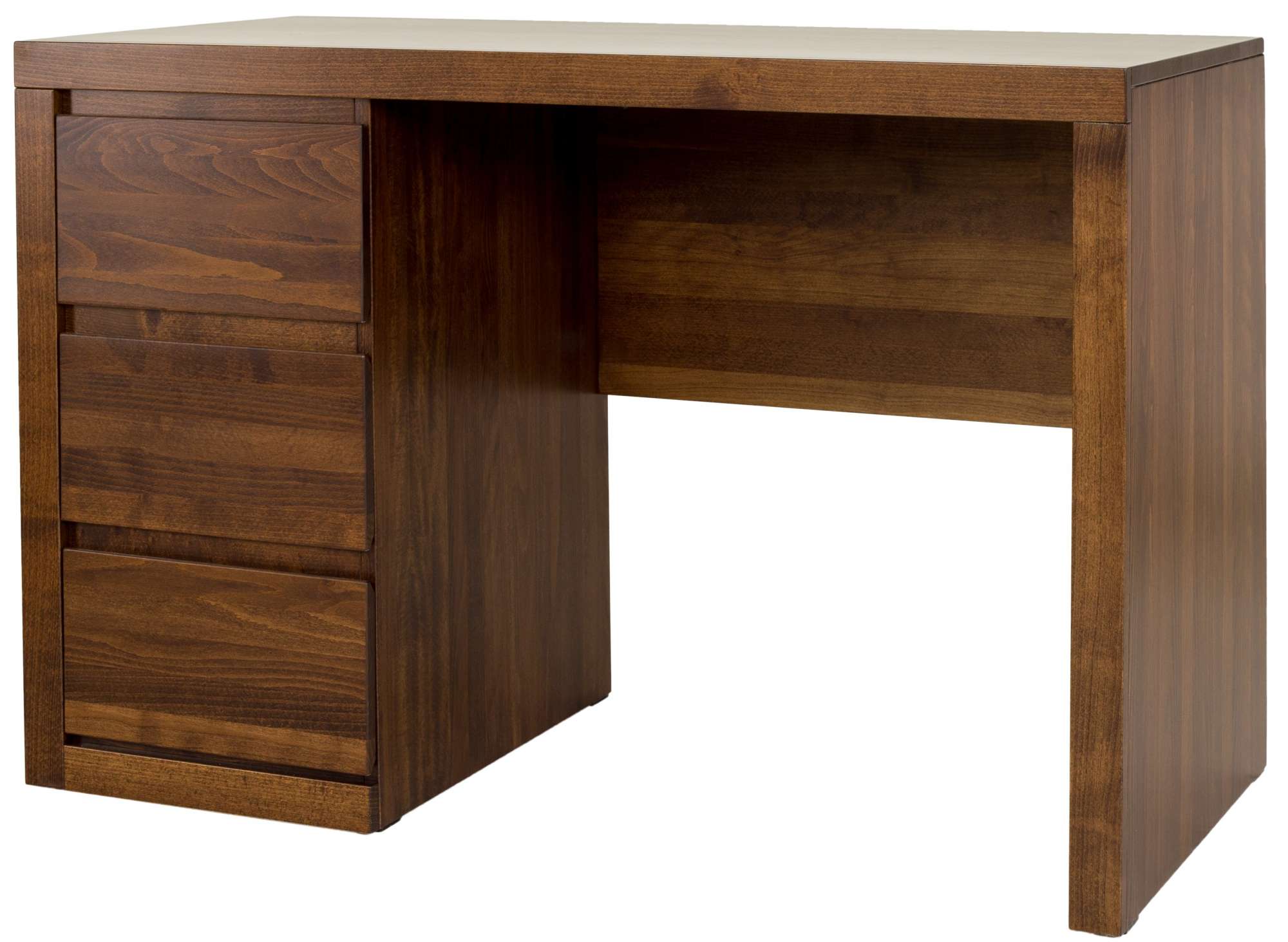 Pevně smontovaný psací stůl BR303 šířka 120 cm masiv dub