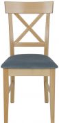 Kuchyňská dubová židle KT393 s měkkým sedákem