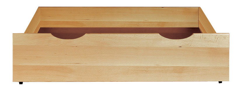 Úložný šuplík pod postel LK170 šířka 98 cm z bukového dřeva