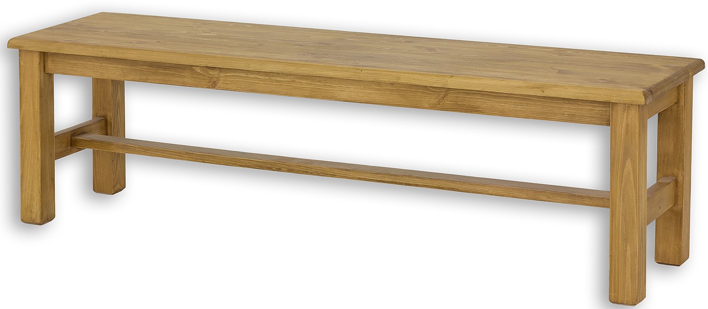 Smontovaná dřevěná lavice NR705 šířka 150 cm
