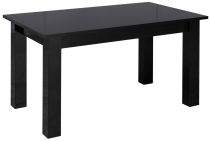 Konferenční stolek černý lesk šířka 102 cm