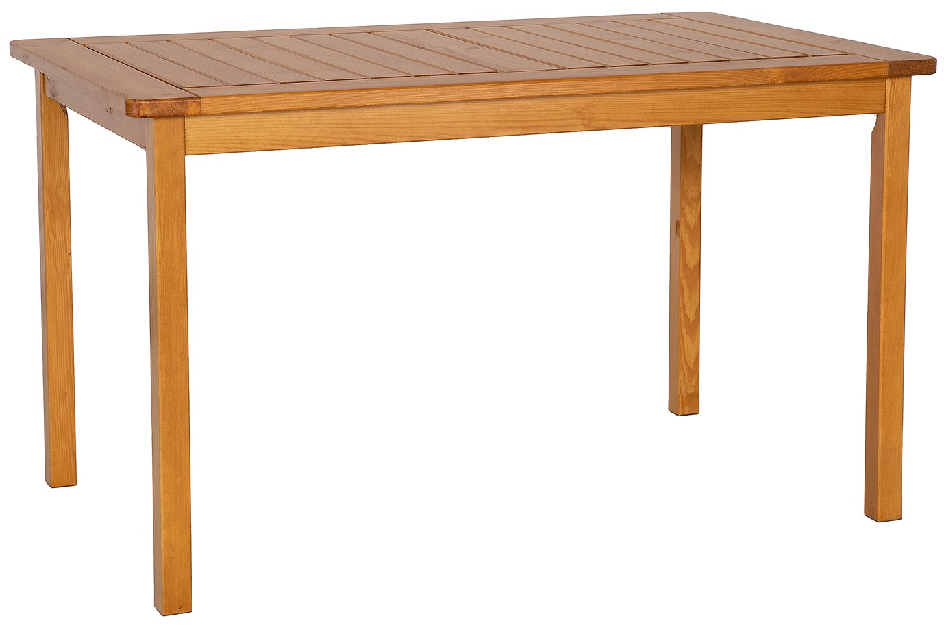 Dřevěný zahradní stůl 121 lakovaný