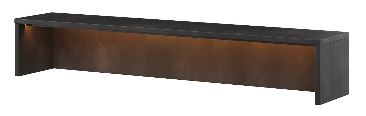 Nástavec s osvětlením na psací stůl TF-07 šířka 110 cm