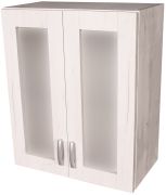 Prosklená kuchyňská skříňka 60 cm Craft bílý
