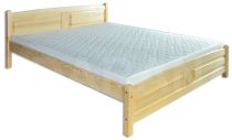 Dřevěná postel 104 z borovice 120 x 200 cm výprodej