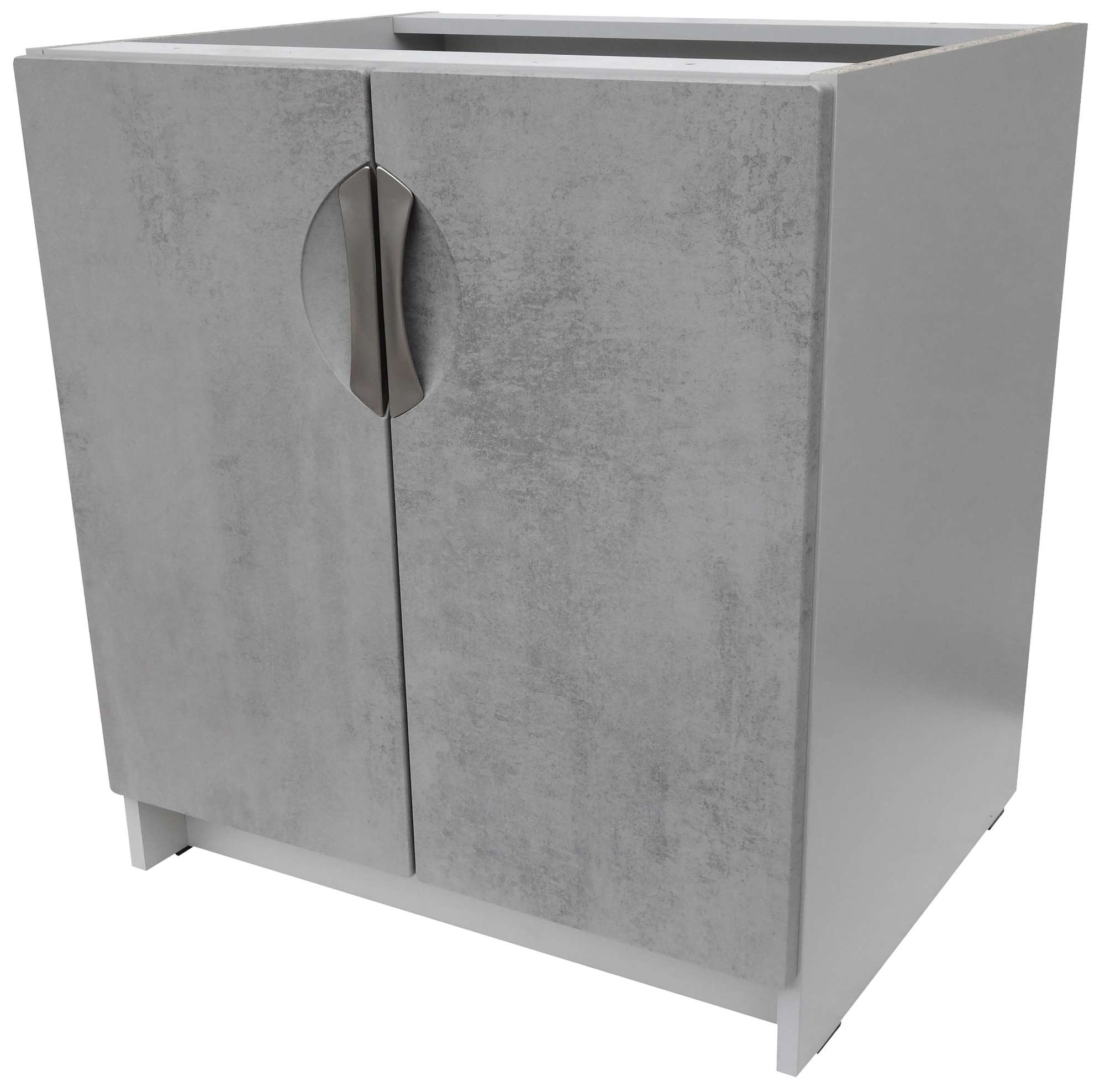 Kuchyňská skříňka spodní 80 cm barva beton korpus šedý