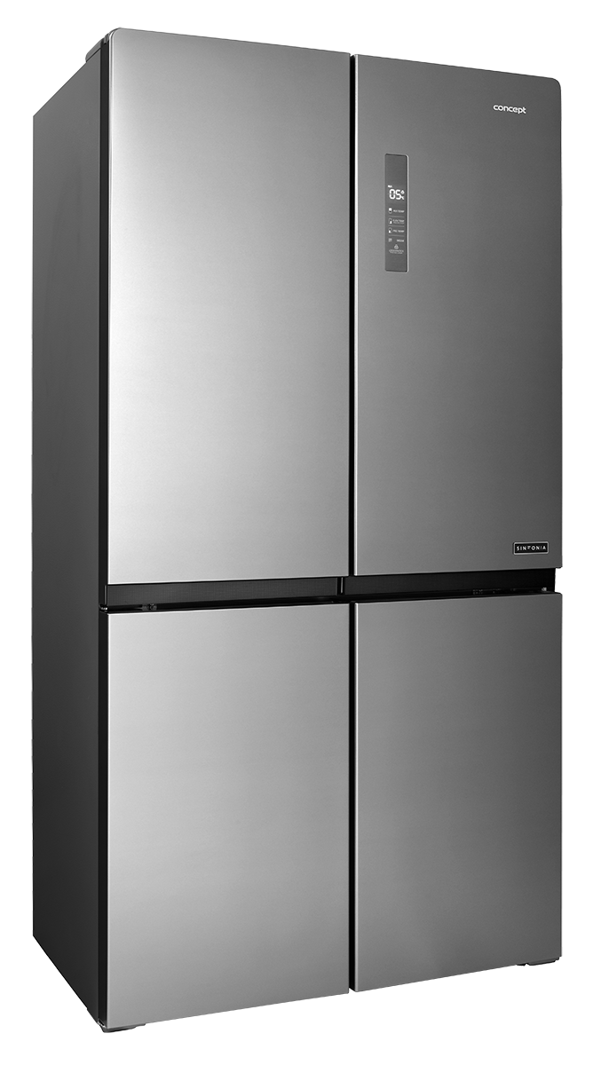 LA8990ss Česká Amerika, Volně stojící kombinovaná chladnička s mrazničkou SINFONIA